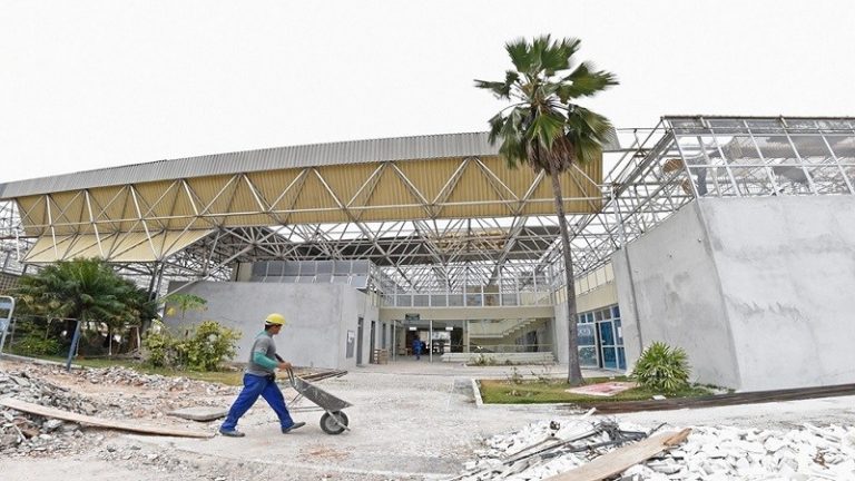 Obras do Centro de Convenções seguem cronograma de execução