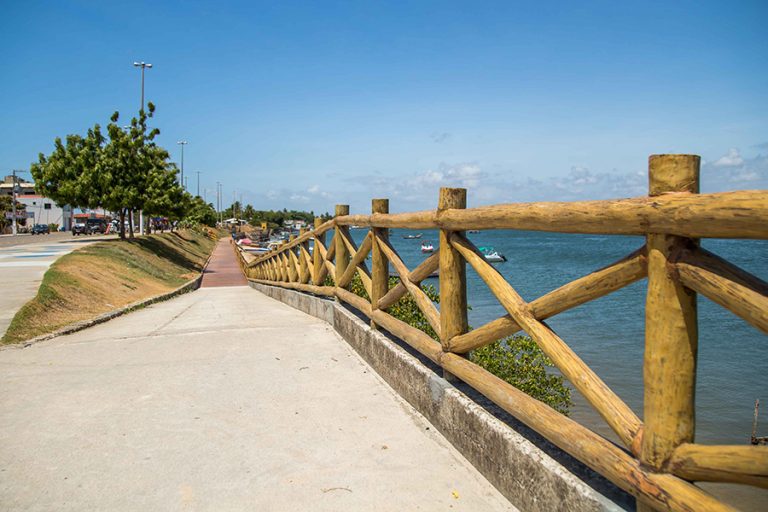 Prefeitura faz visita técnica nas obras de revitalização da Orla Pôr do Sol