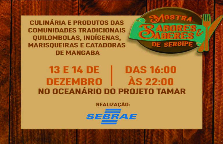 Mostra Sabores e Saberes de Sergipe