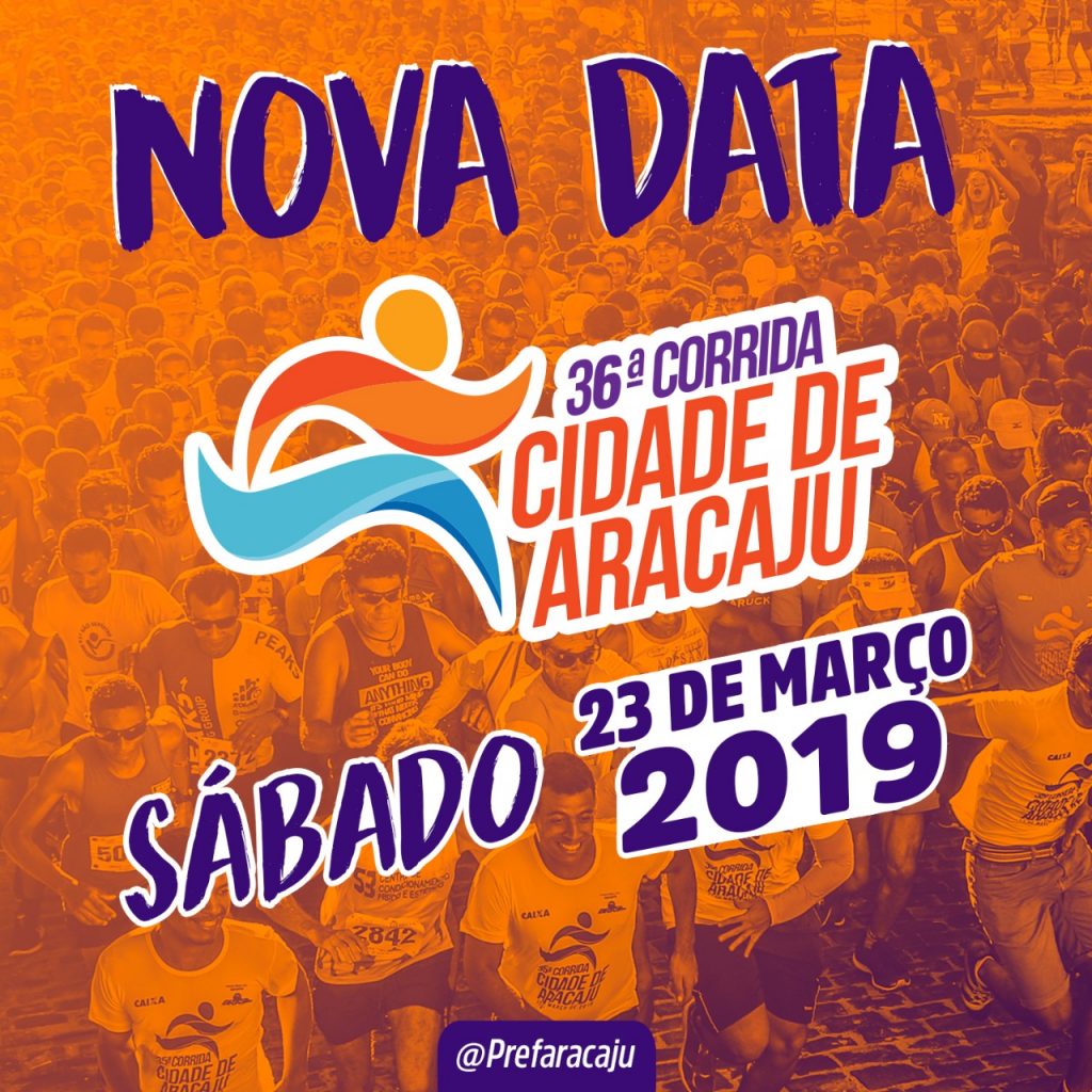 Prefeito anuncia mudança de data da Corrida Cidade de Aracaju