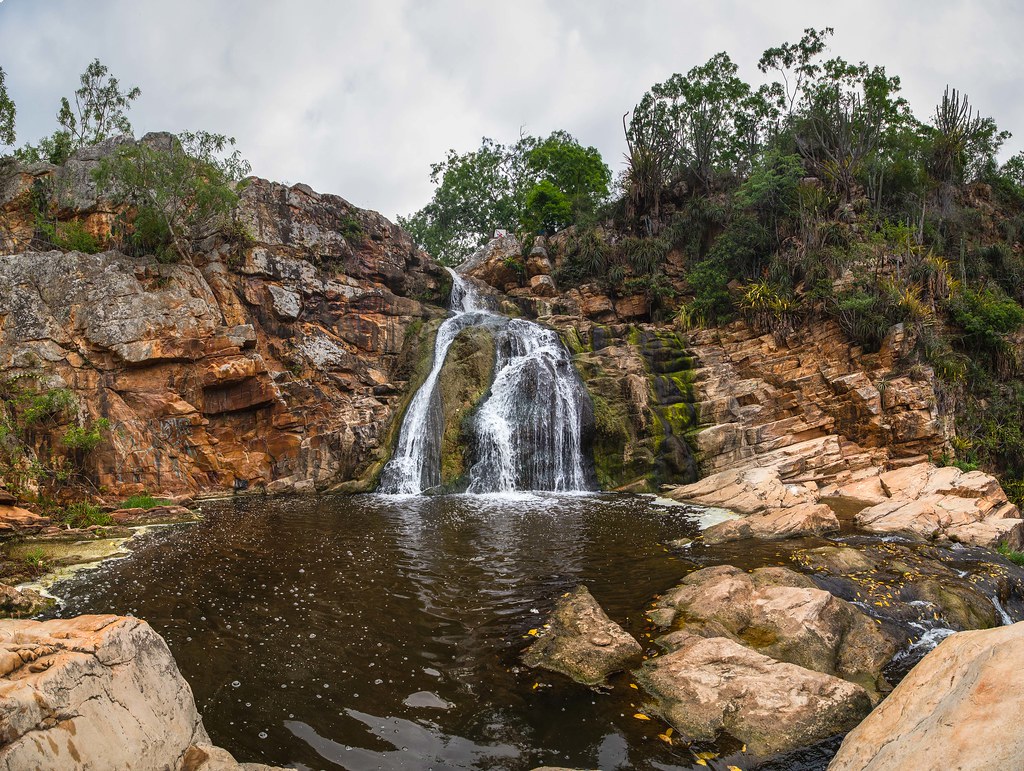 As belezas da cachoeira de Macambira