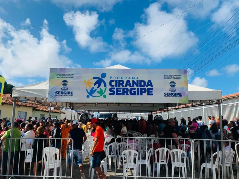 Ciranda Sergipe chega a Pacatuba com serviços de cidadania e inclusão