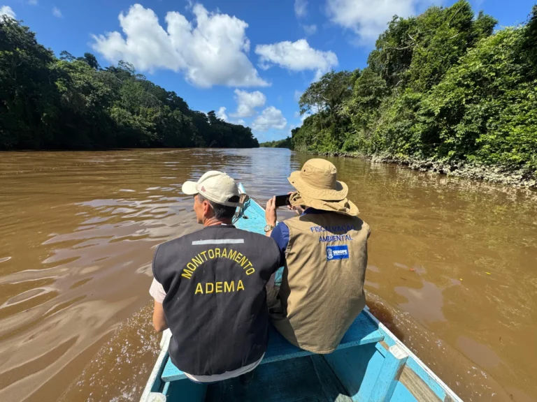 Adema investiga mortandade de peixes no riacho Cuí, em Estância