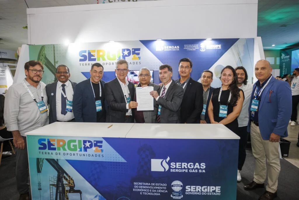 Sergas e Orizon firmam protocolo de intenções para viabilizar produção de biometano em Sergipe
