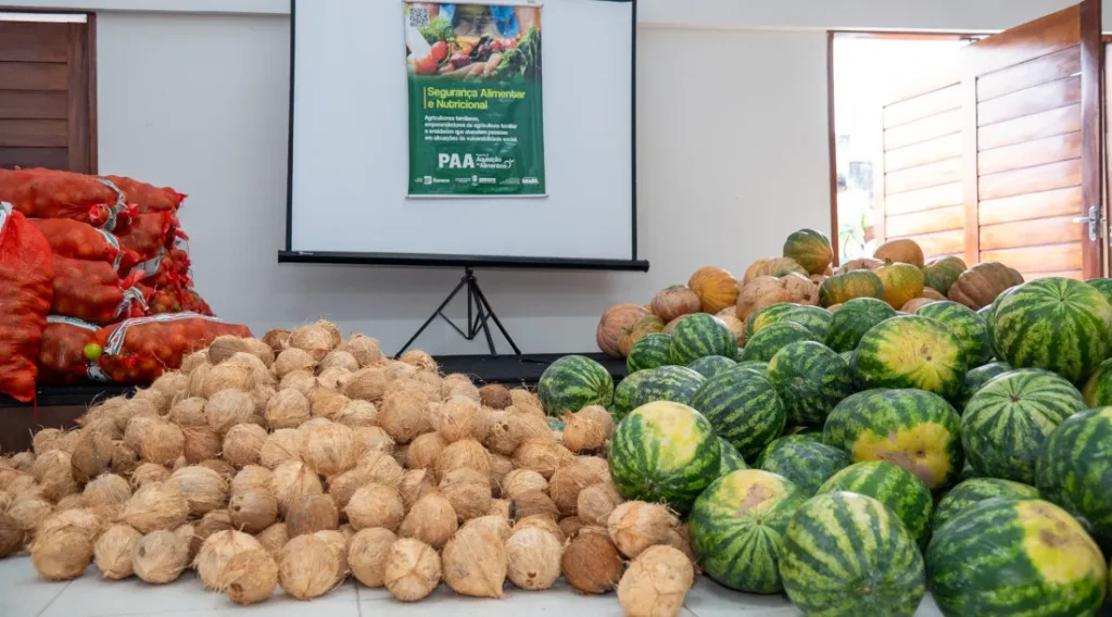 Sergipe distribui 28 toneladas de alimentos a cinco municípios na maior ação do PAA em 2023