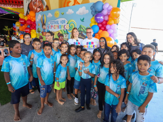 Festival Vem Ser Criança reúne famílias em Aracaju e marca Dia Estadual da Primeira Infância