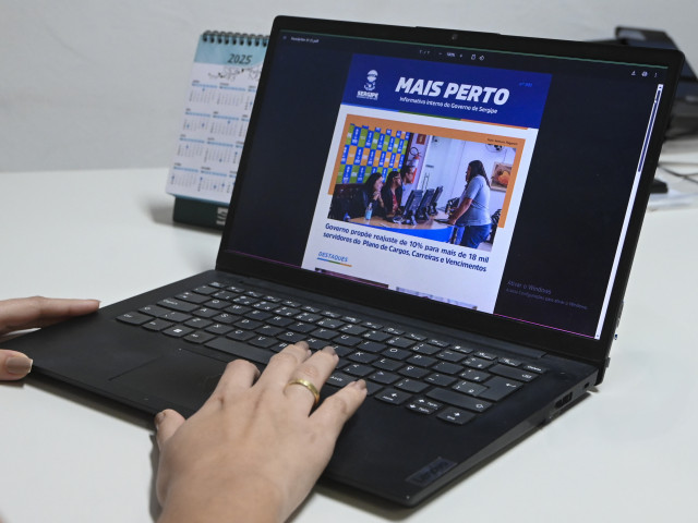 Governo de Sergipe lança newsletter “Mais Perto” para 23 mil servidores estaduais