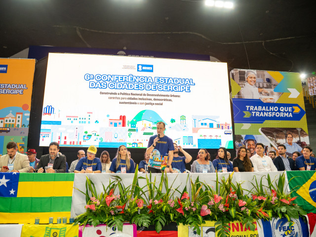 Sergipe abre 6ª Conferência Estadual das Cidades e discute futuro do desenvolvimento urbano