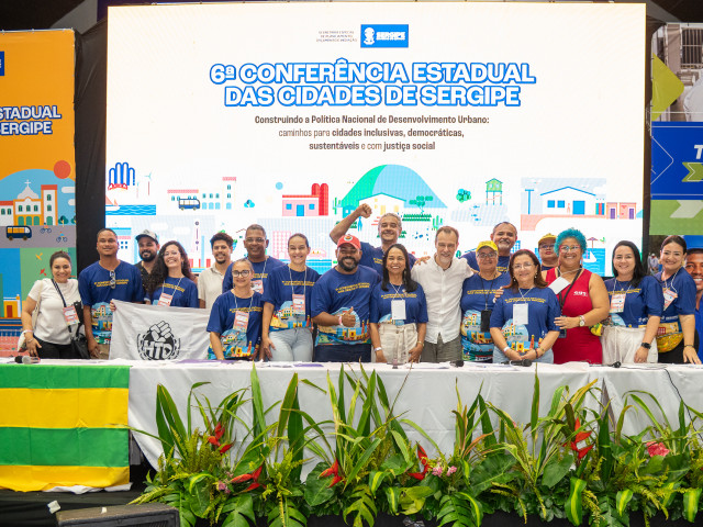 Conferência Estadual das Cidades de Sergipe elege 39 delegados para etapa nacional em Brasília