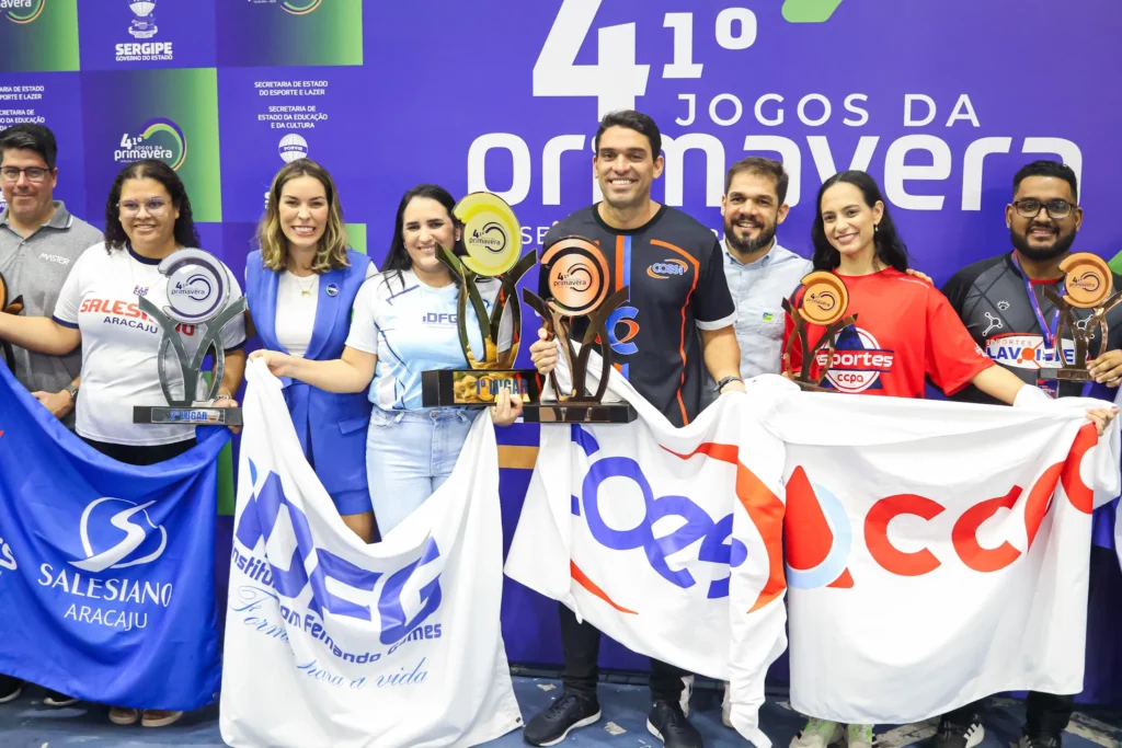 Jogos da Primavera são encerrados com participação de alunos das redes pública e privada em 28 modalidades