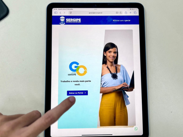 Governo de Sergipe disponibiliza 475 vagas de emprego na plataforma GO Sergipe