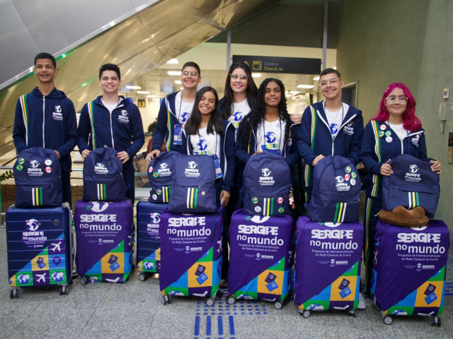 Segunda turma do “Sergipe no Mundo” parte para intercâmbio em San Diego e Vancouver