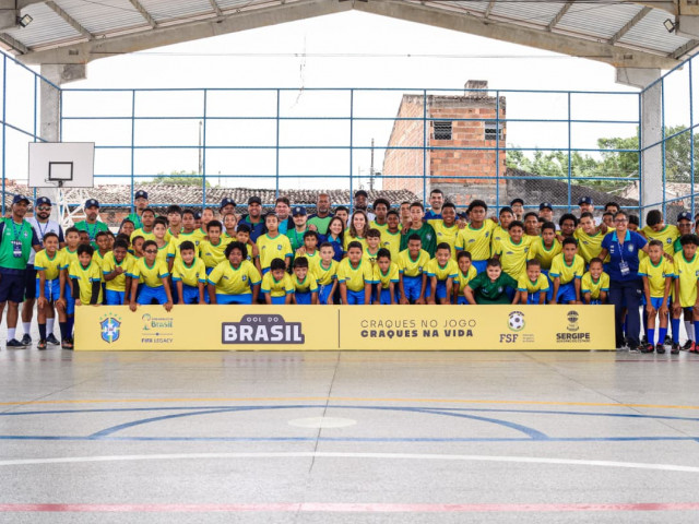 Sergipe renova cooperação com CBF e FSF para o programa Gol do Brasil