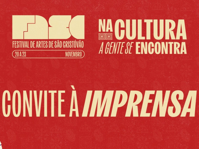 Programação do 40º Festival de Artes de São Cristóvão será apresentada nesta quinta-feira