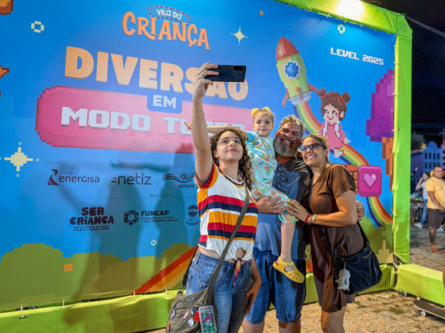 Vila da Criança reúne mais de 30 atrações gratuitas no Dia das Crianças em Aracaju