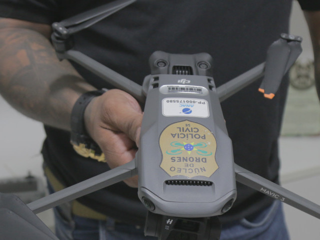 Sergipe adquire seis drones para ampliar ações policiais no interior