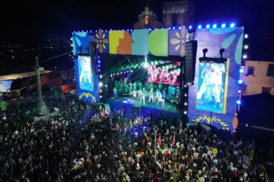 Confira os horários dos shows que agitarão os palcos João Bebe Água e Frei Santa Cecília no Fasc 2025