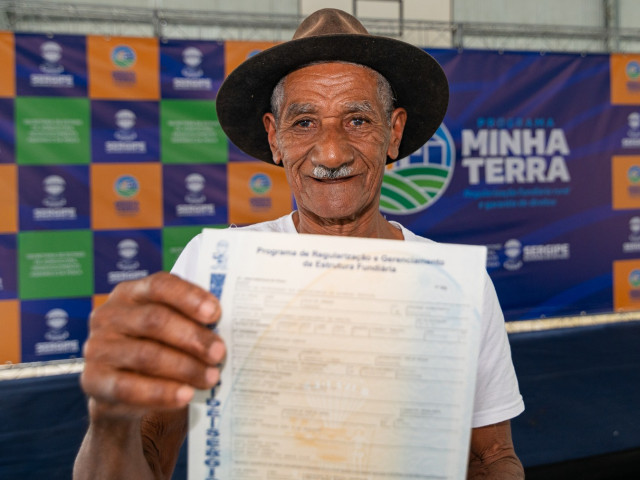 Programa Minha Terra já entregou mais de 4,3 mil títulos de terra a agricultores familiares em Sergipe