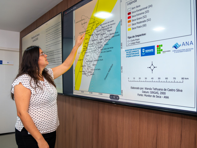 Governo de Sergipe reforça monitoramento da seca para antecipar ações de Defesa Civil