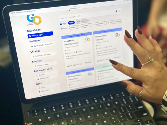Governo de Sergipe disponibiliza 1.164 vagas de emprego a partir desta segunda-feira