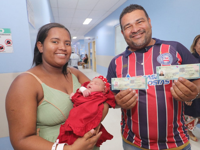 Bebês já deixam Maternidade Nossa Senhora de Lourdes com carteira de identidade emitida na própria unidade