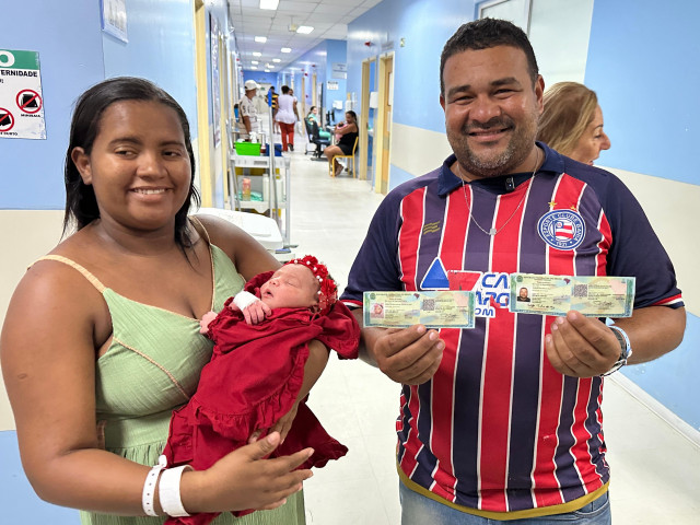 Sergipe amplia emissão de identidade para recém-nascidos na Maternidade Nossa Senhora de Lourdes