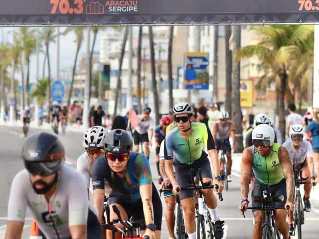 Ironman 70.3 leva 4 mil pessoas à Orla da Atalaia e confirma Sergipe no circuito mundial do triatlo