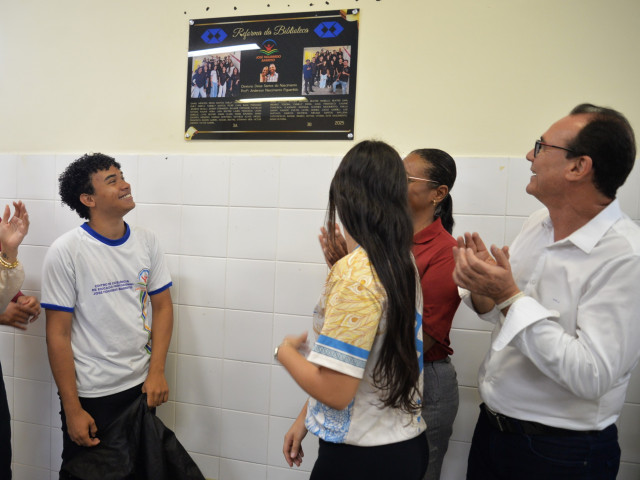 Biblioteca do Centro de Excelência José Figueiredo Barreto reabre com aplicativo desenvolvido por alunos