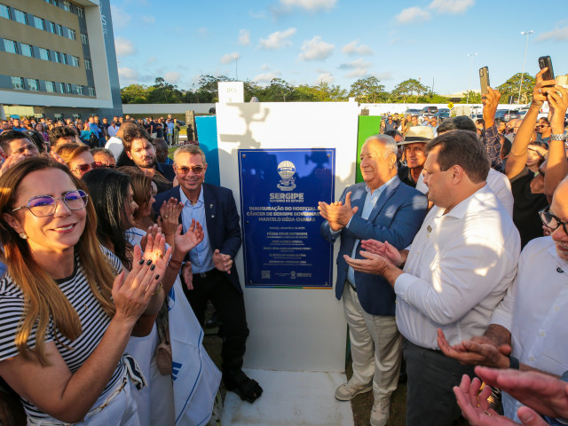Hospital do Câncer Governador Marcelo Déda é inaugurado em Aracaju com investimento superior a R$ 170 milhões