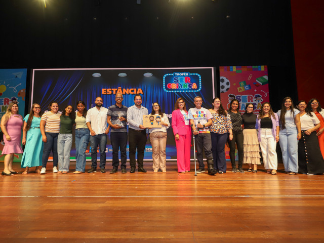 Sergipe premia dez municípios com Troféu Ser Criança por ações voltadas à primeira infância