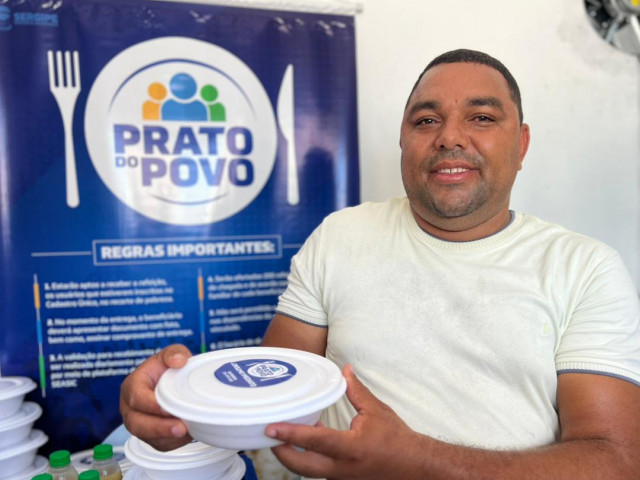 Governo de Sergipe abre quatro novas unidades do Prato do Povo e amplia distribuição diária de refeições