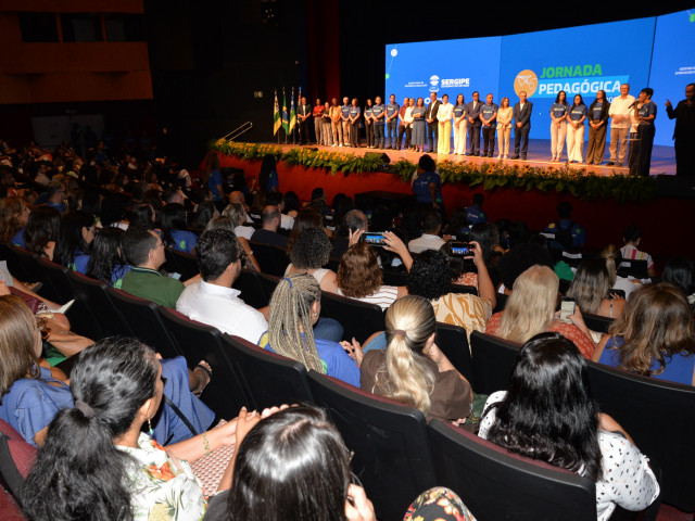 Jornada Pedagógica 2026 da rede estadual será aberta em 20 de janeiro no Teatro Tobias Barreto