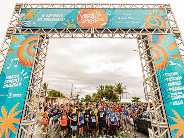 Inscrições para a primeira Corrida do Verão Sergipe 2026 abrem em 26 de janeiro