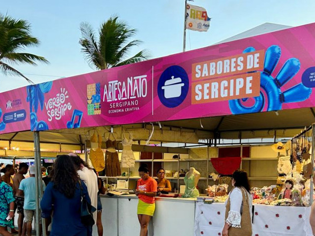 Empreendedoras da Economia Solidária e artesãs ganham espaço no Verão Sergipe 2026 em Aracaju