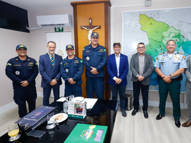 Governo de Sergipe fortalece parceria com a Marinha durante visita de comandante do 2º Distrito Naval
