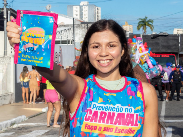 Governo de Sergipe leva Bloco da Prevenção ao Rasgadinho 2026 e disponibiliza 600 mil camisinhas para o Carnaval