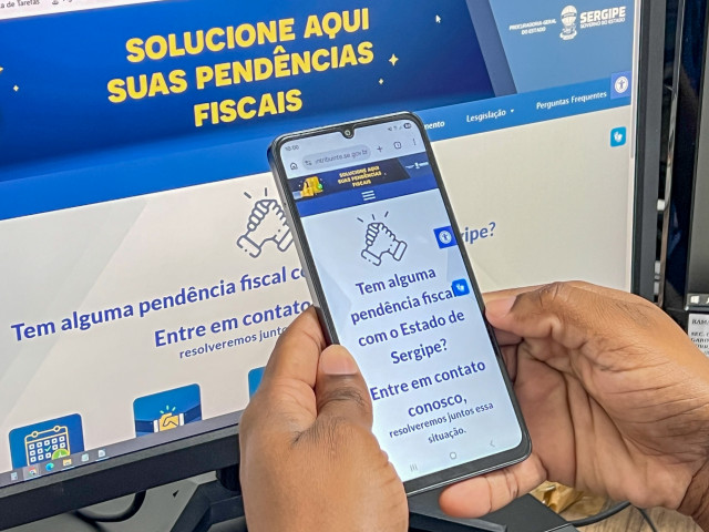 Acessos ao Portal do Contribuinte crescem 24,5% em Sergipe no comparativo anual