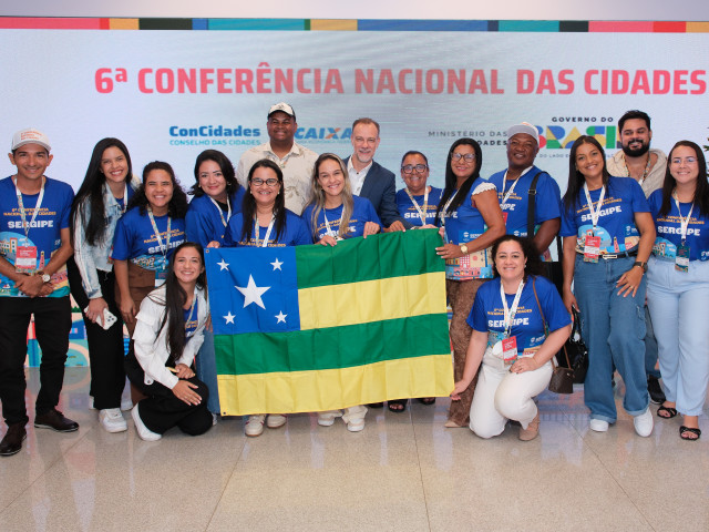 Sergipe assume representação do Nordeste na Executiva do Conselho Nacional das Cidades