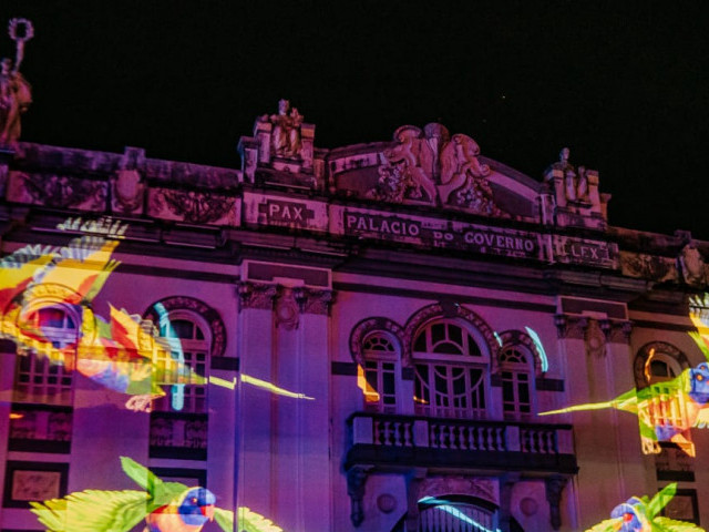 Festival SE Mapping encerra três dias de projeções e música no Centro Histórico de Aracaju