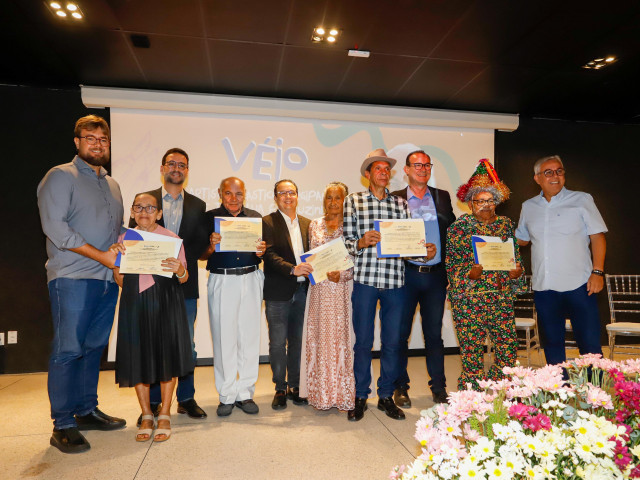 Governo de Sergipe diploma cinco novos Patrimônios Vivos da cultura popular
