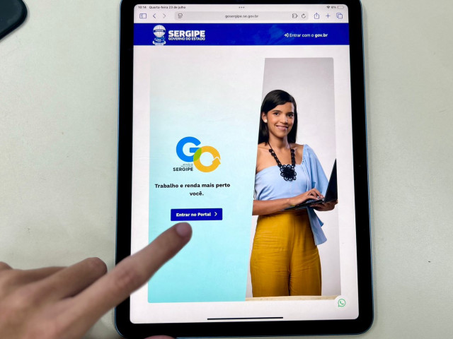 Governo de Sergipe disponibiliza 586 vagas de emprego por meio da plataforma GO Sergipe