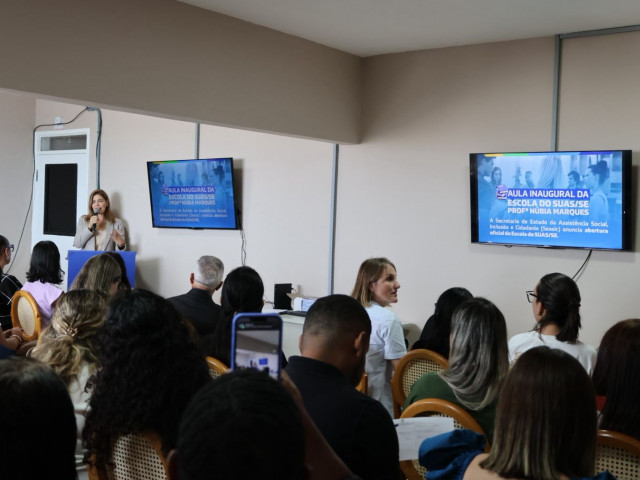 Escola do Suas/SE inicia atividades e amplia qualificação da assistência social em Sergipe