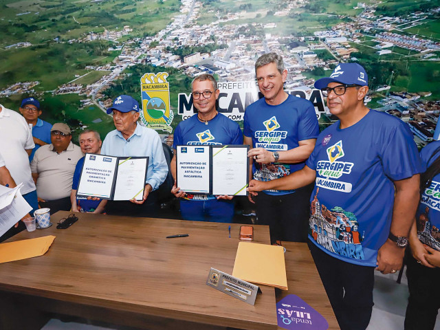 Macambira recebe R$ 4,2 milhões em obras e serviços na 72ª edição do “Sergipe é aqui”