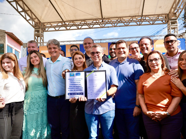 Governo de Sergipe inicia pavimentação e drenagem nos bairros Guajará e Santa Inês