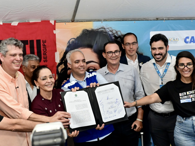 Ministro das Cidades e vice-governador acompanham avanço de obras do Novo PAC em Aracaju