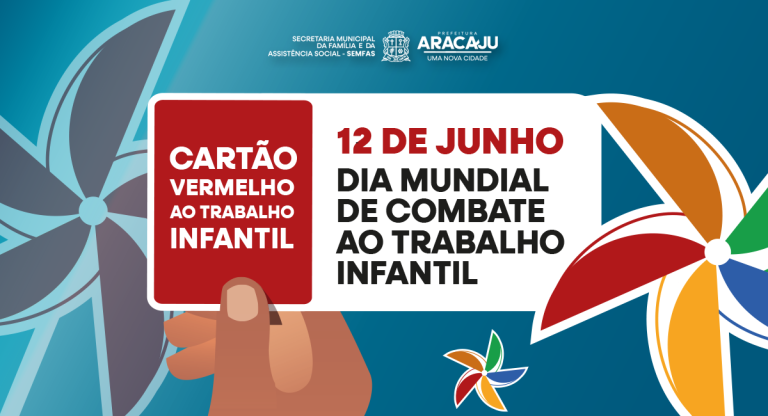 A Prefeitura de Aracaju lança ações educativas para combater o trabalho infantil