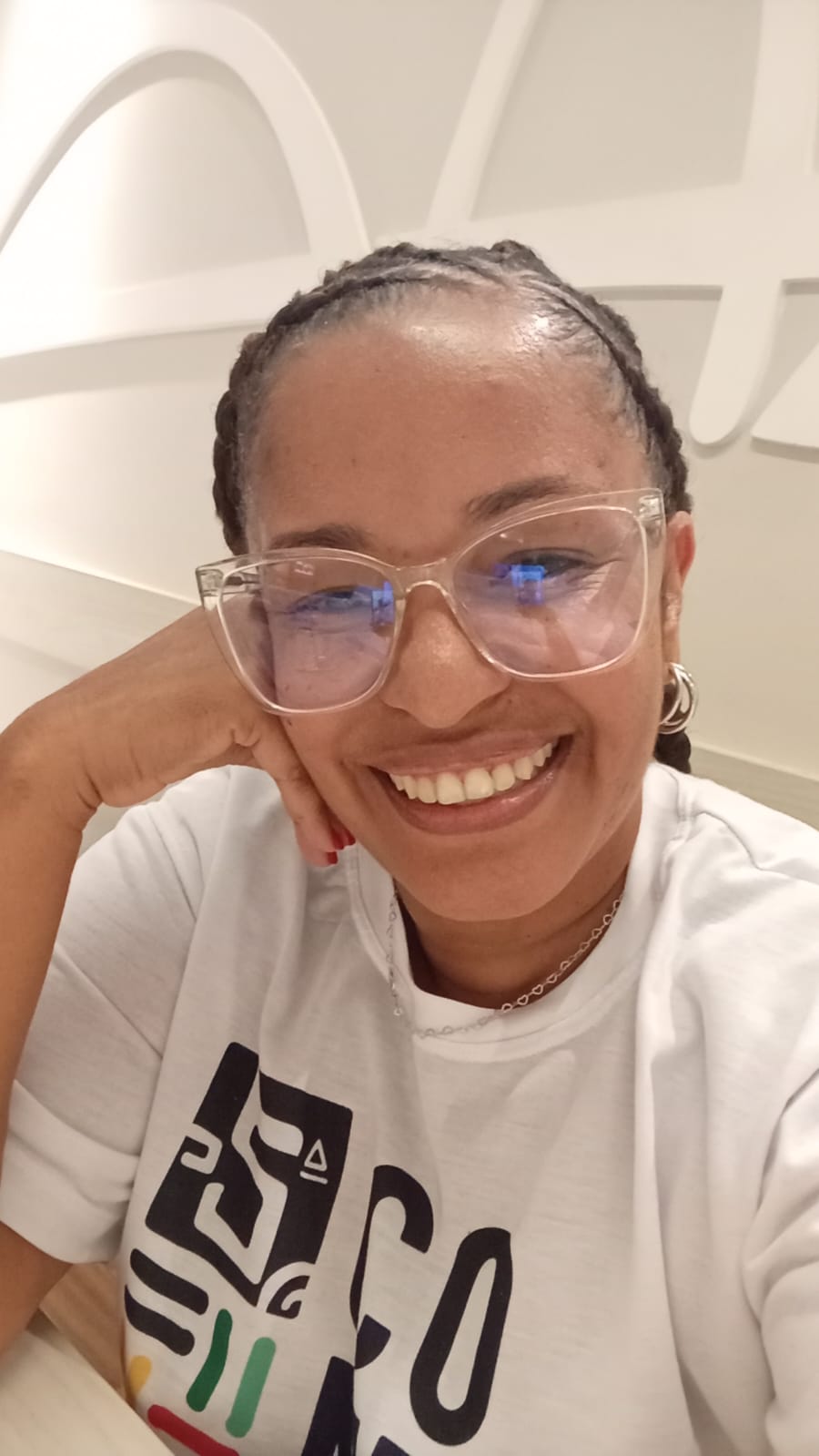 Afrocomunicadora sergipana Elissandra Santana representa Sergipe na Conferência Nacional ODS