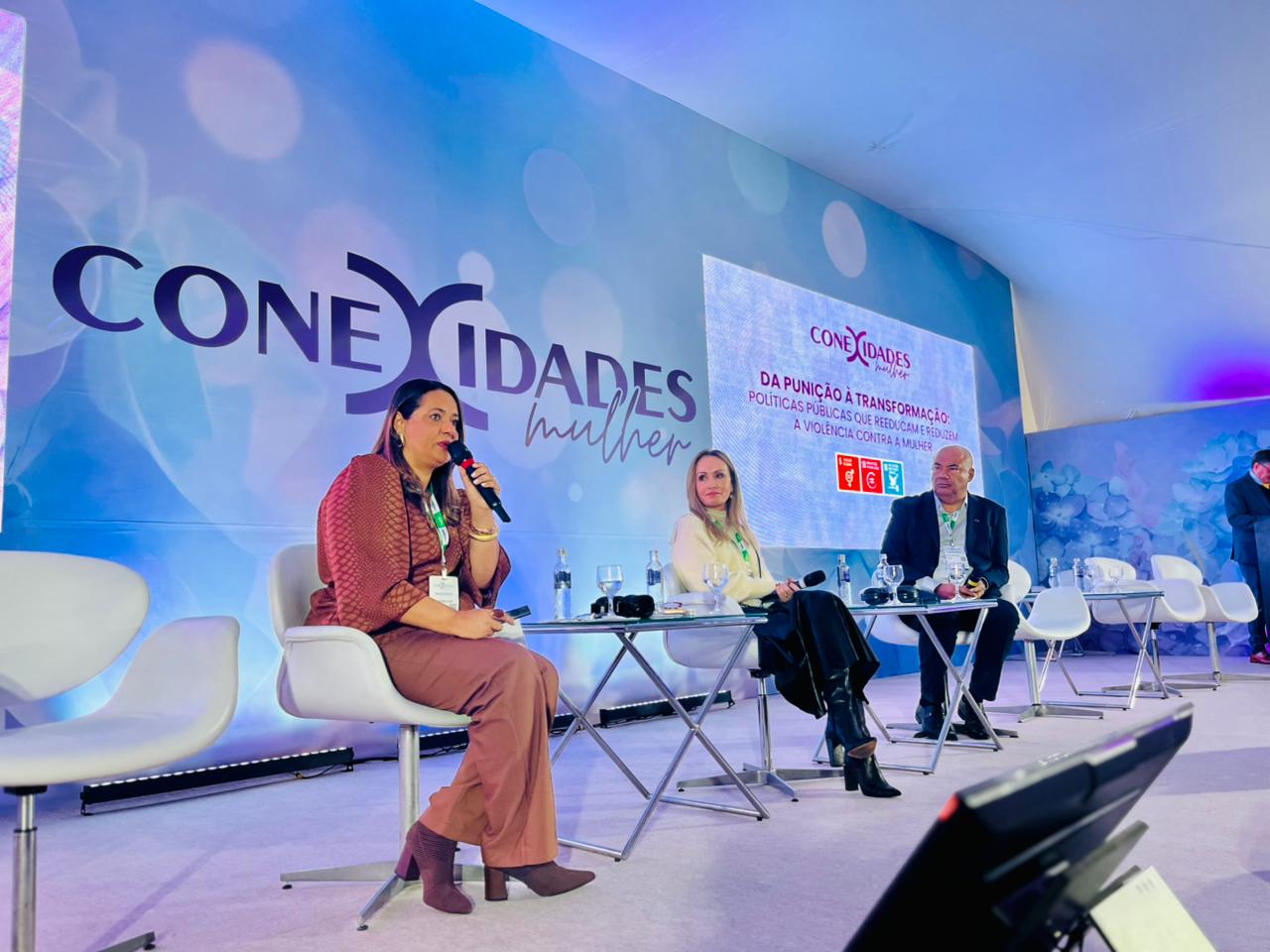 Aracaju apresenta estratégia inovadora de prevenção à violência no Conexidades Mulher 2026