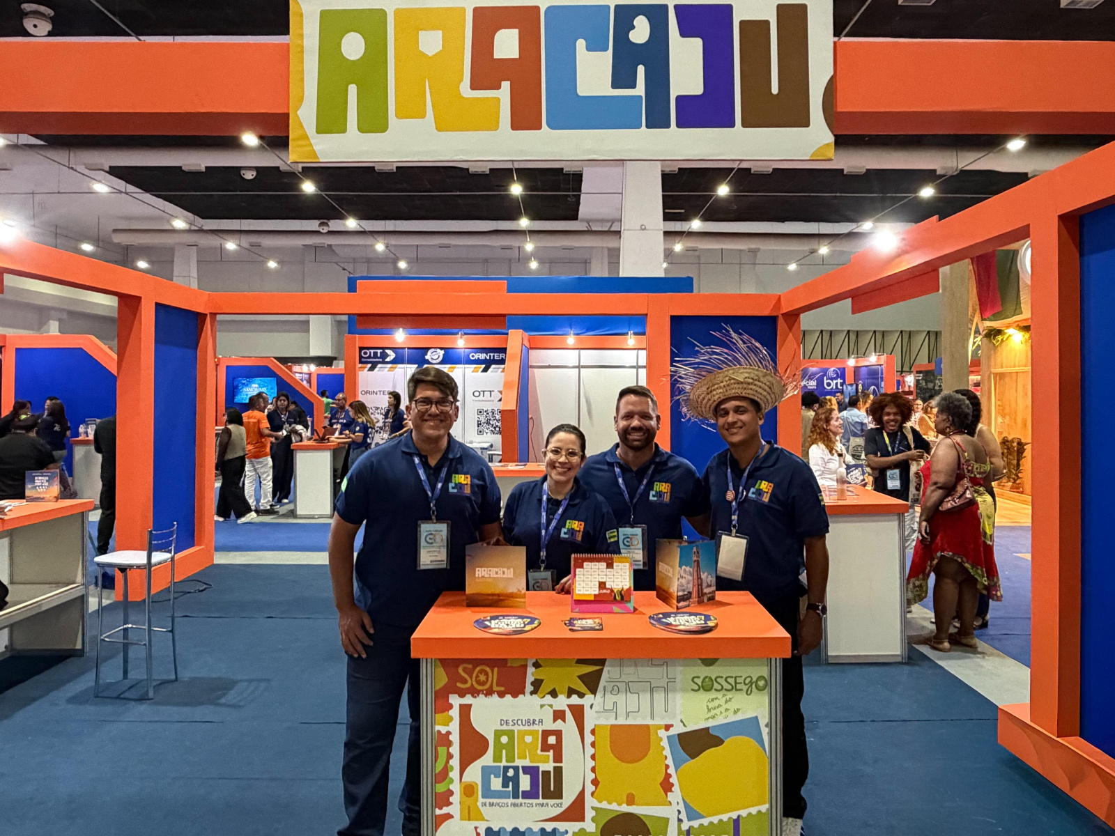 Aracaju brilha na Expo Turismo Goiás 2026, promovendo seu rico potencial turístico