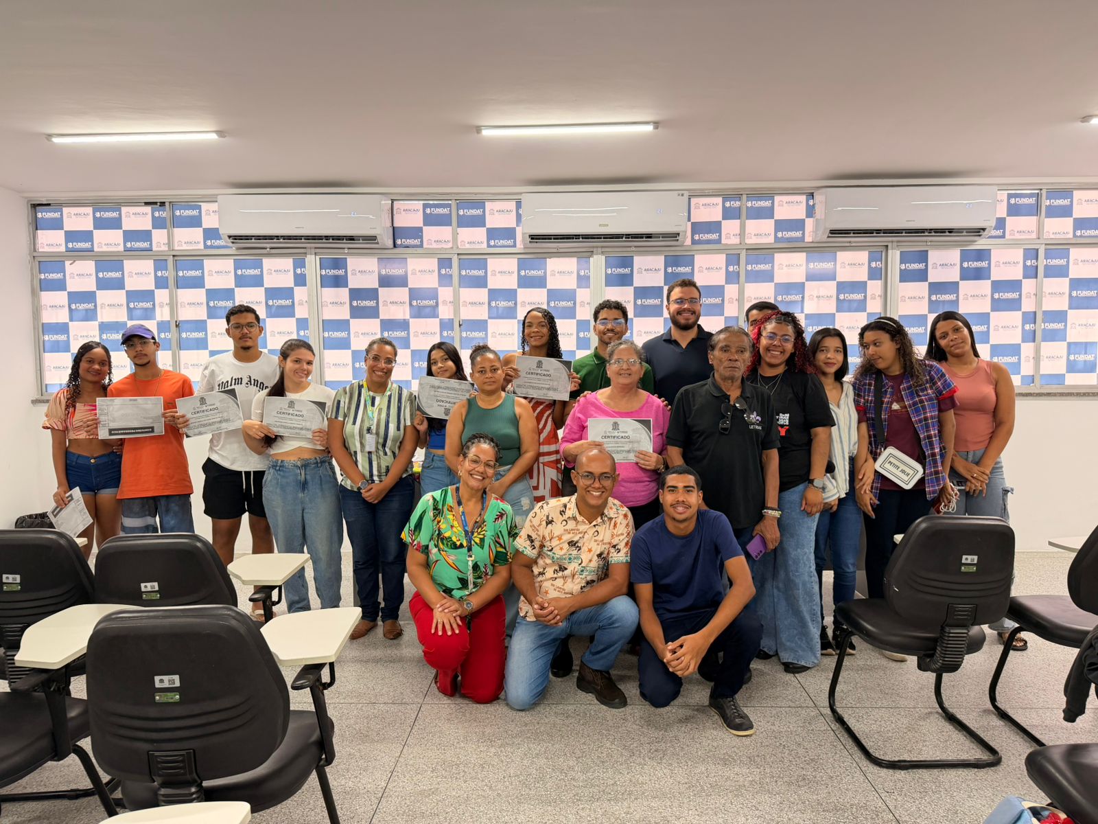Aracaju celebra a formatura de mais uma turma do curso de Informática Básica